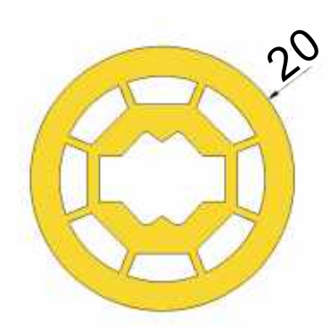 360° light luminous neon rope light D20