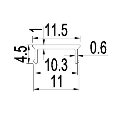Surface led profile 2