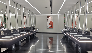 8mm LED Strip in Rest Room