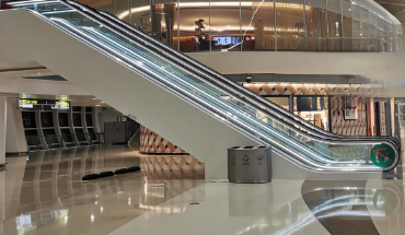 8mm led strip at the airport