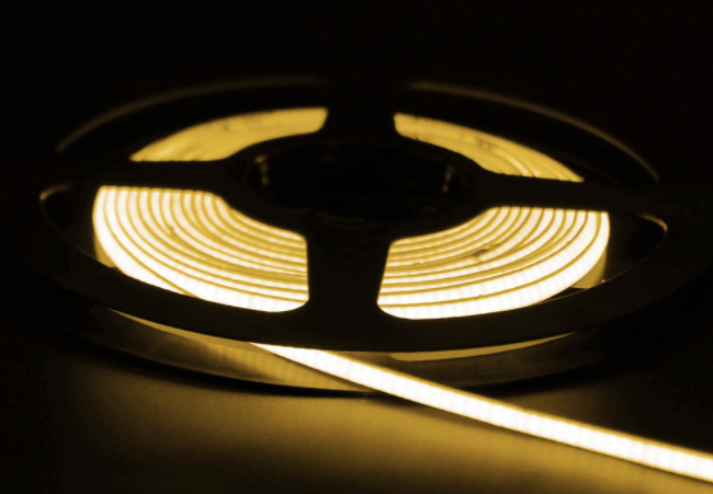Reel to Reel COB Warm White 3000k LED Strips