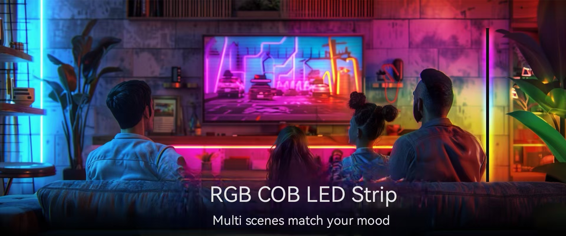 10mm LED Strip RGB COB LED