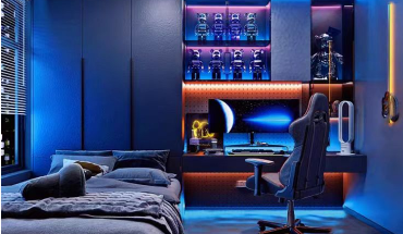10mm LED Strip gaming room
