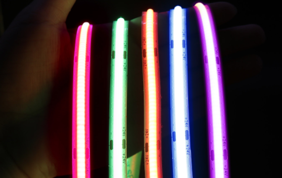 8mm led tape colorful cob strips