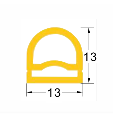 180° light luminous neon rope led 13x13mm