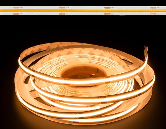 COB LED STRIP 20m 384 LEDs 10mm 2400k