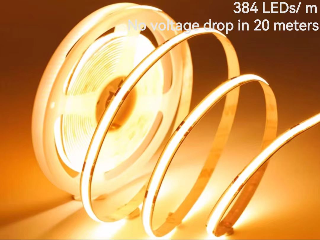 COB LED STRIP 20m 384 LEDs 10mm