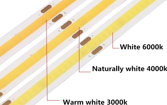 COB LED STRIP 10M white color