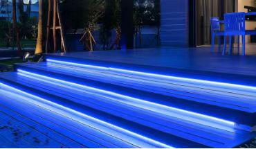 cob led tape stair lights