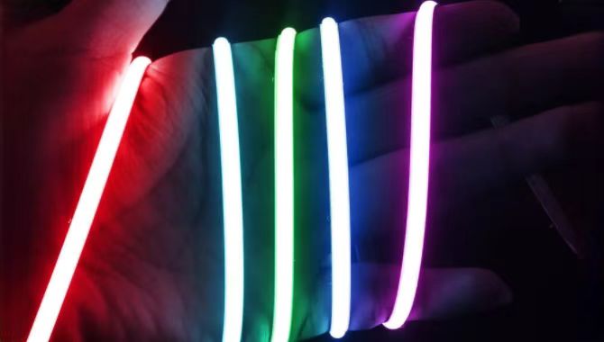 3mm cob led strip colorful