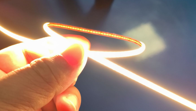 3mm cob led strip no hotspot