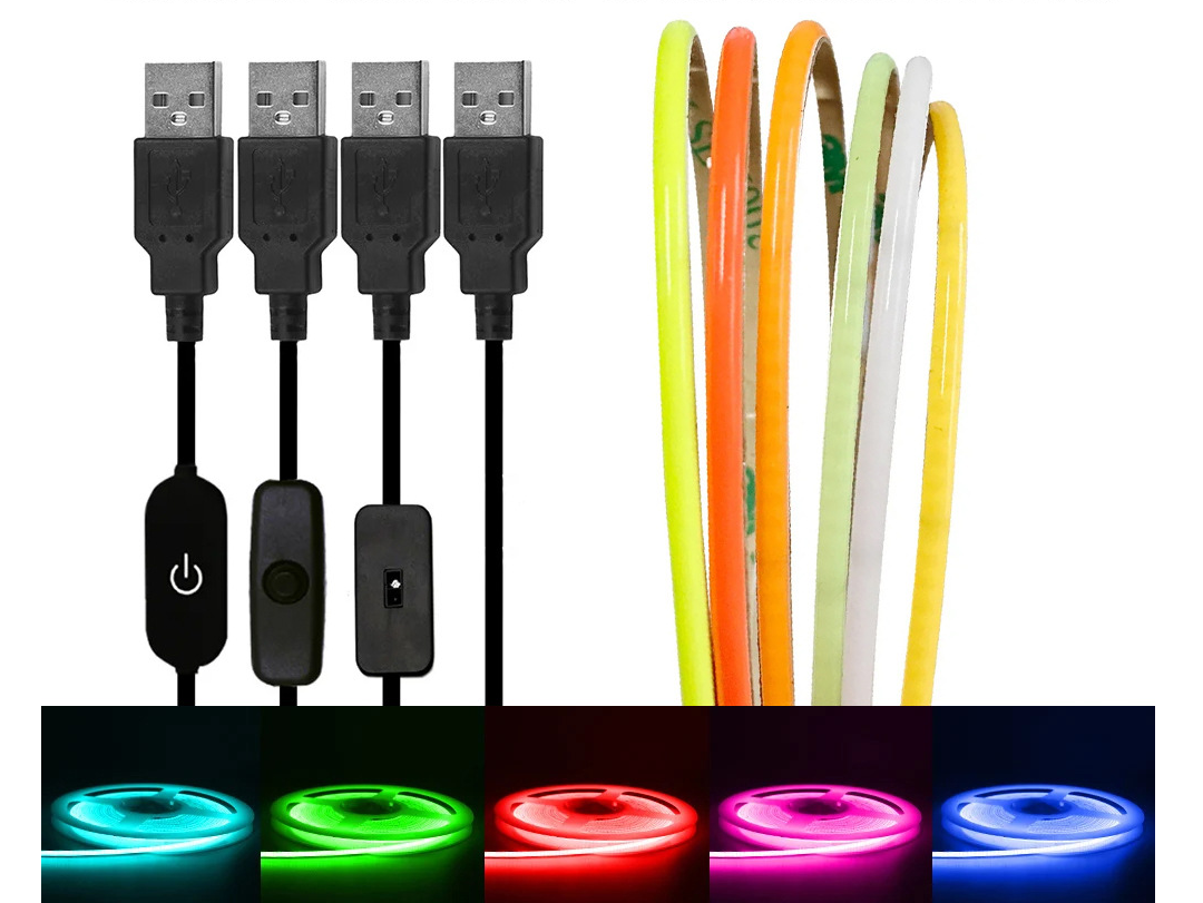 5v cob led strip