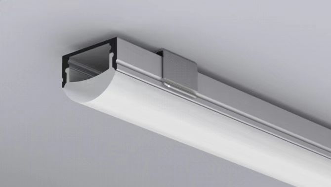 LED Strip Light Cover installation