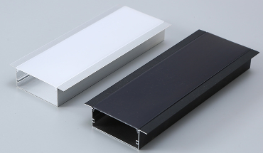 LED Light Strip Casing black and white