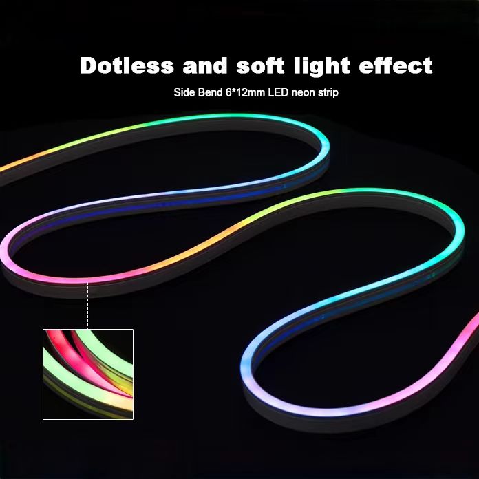 Neon RGB LED Strip dotless glow