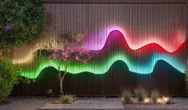 Neon RGB LED Strip dreamful outdoor