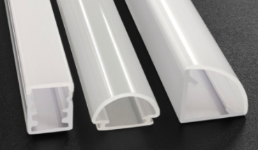 corner led profile pc covers