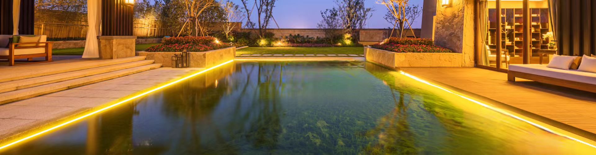 waterproof led lights outdoor for swimming pool