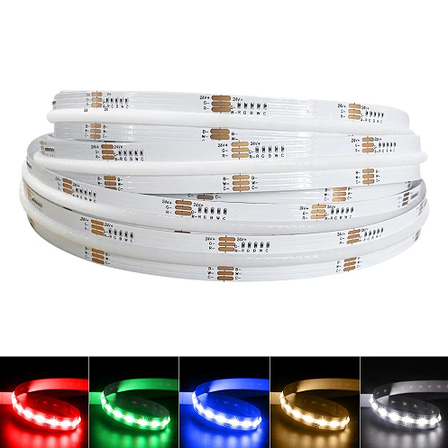 12mm rgbww cob led strip