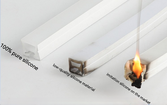 neon flexible strip light 100% pure silicone